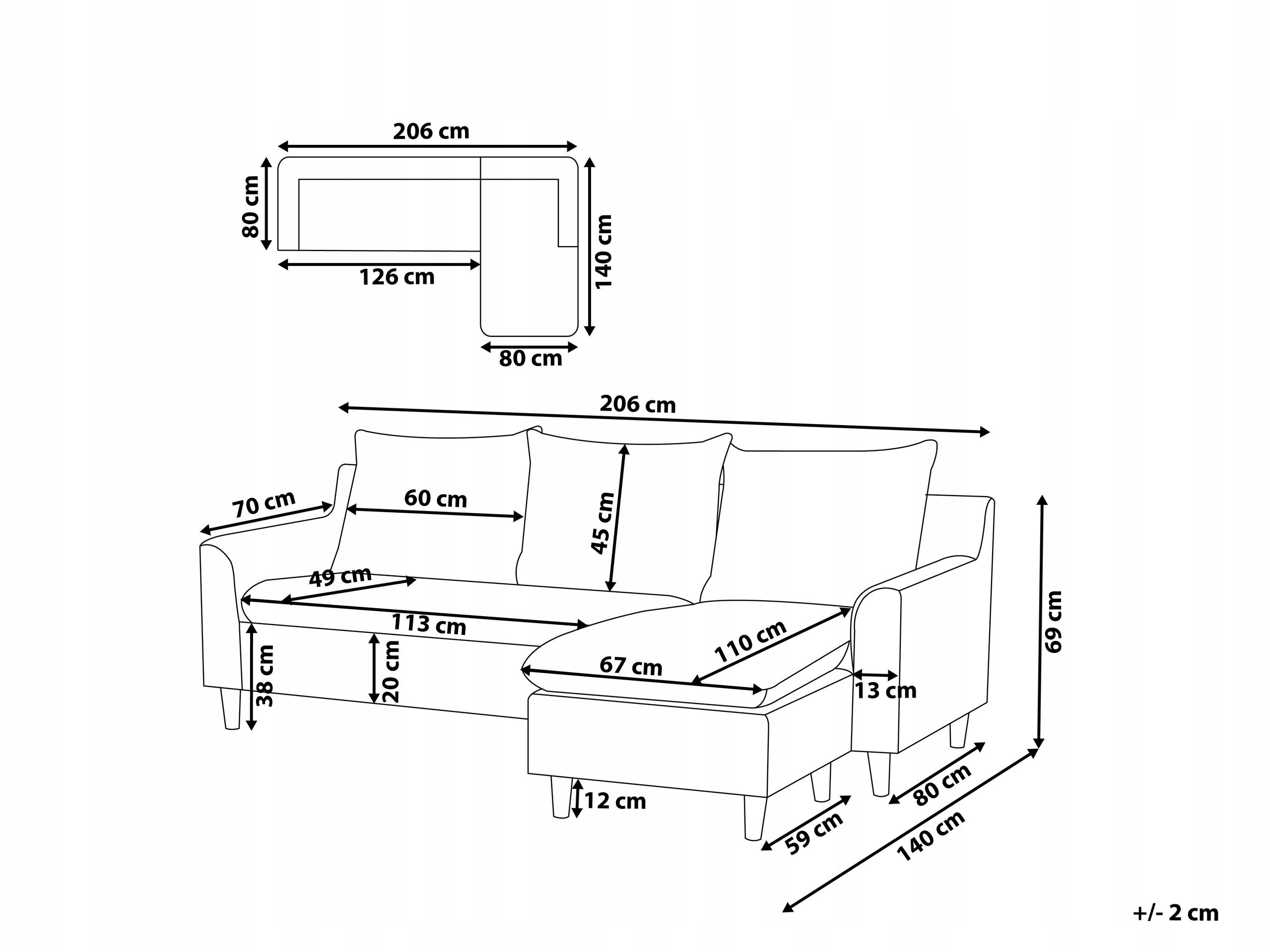 Wysokiej jakości materiały – tkanina i drewno