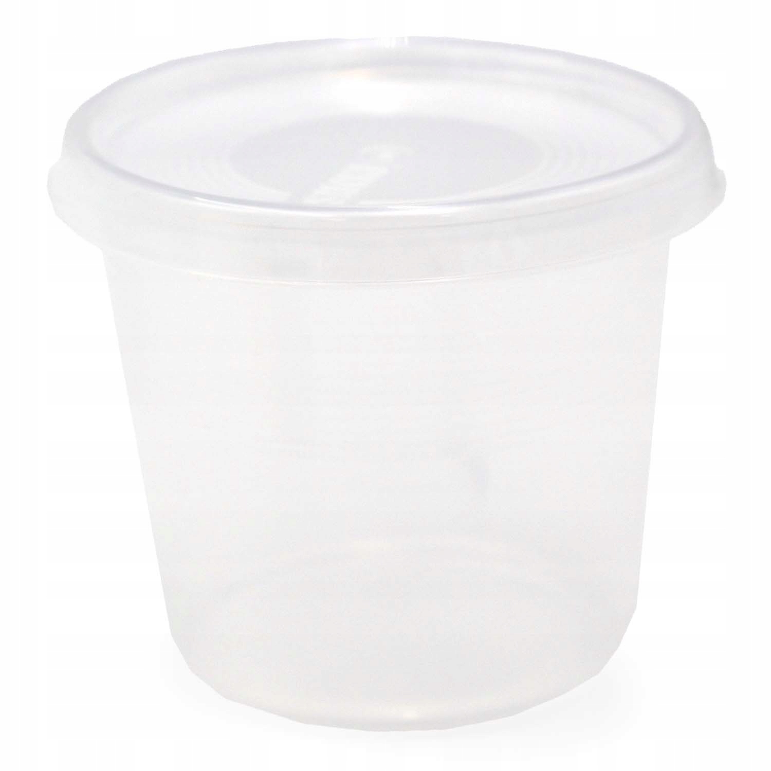 Przezroczyste Pojemniki o Pojemności 300 ml – Łatwe Organizowanie w Kuchni