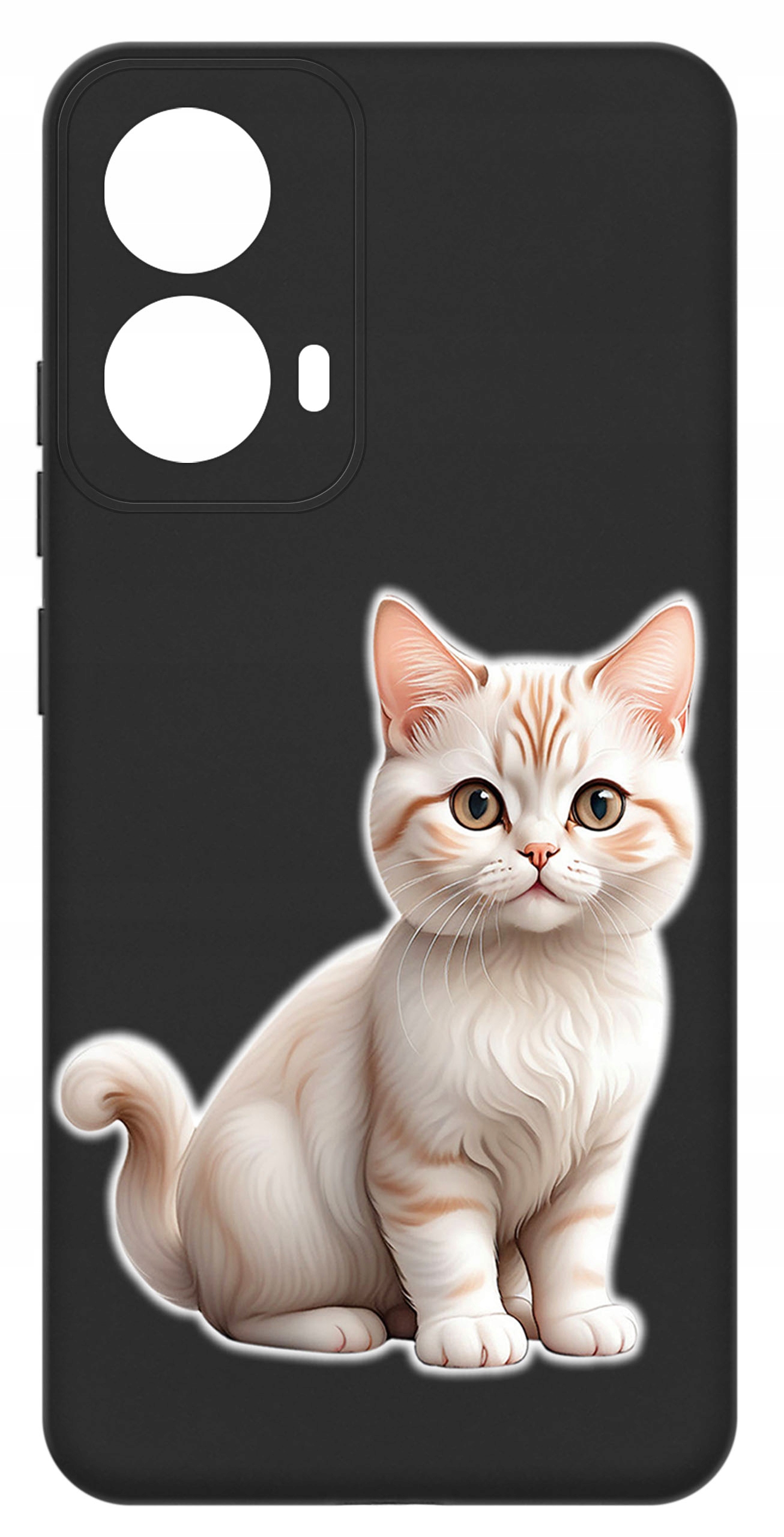 Specjalne wycięcia na kamerę, słuchawki i ładowarkę