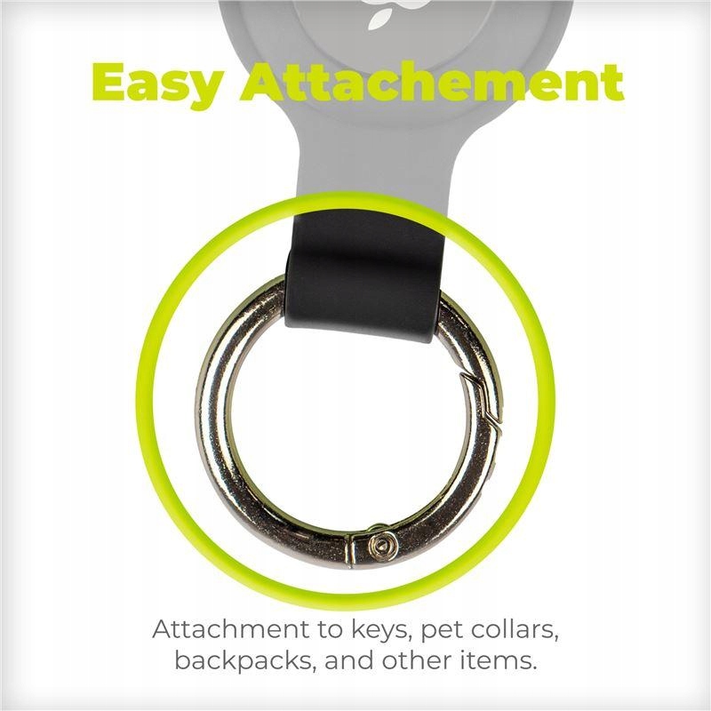 Łatwe mocowanie – Szybkie przypięcie do kluczy i toreb