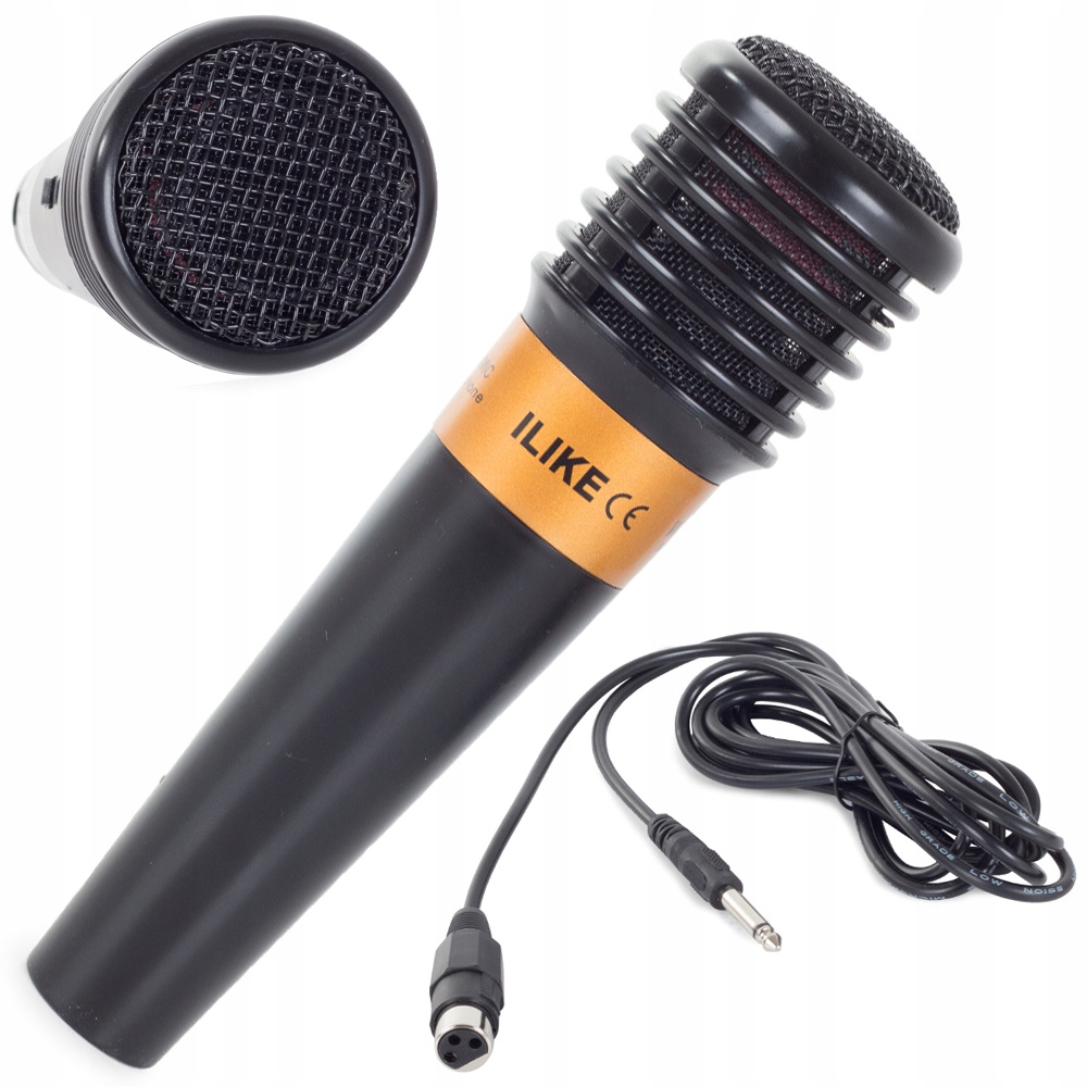 Karaoke profesjonalny mikrofon przewodowy dynamiczny – Idealny do domowych imprez