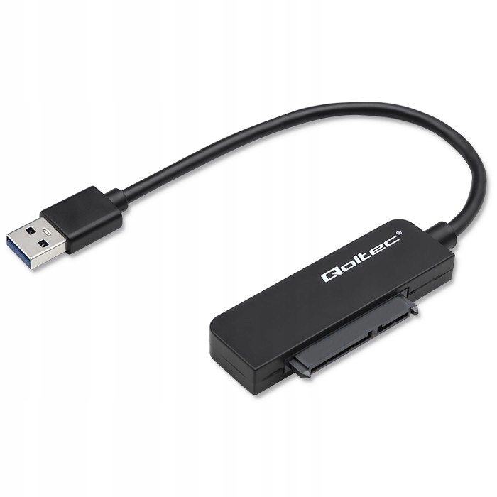 Qoltec Kabel adapter SATA – Przejściówka na dysk SSD HDD 2.5