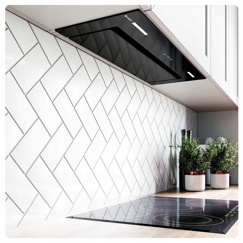 Materiały i wykonanie – czarne hartowane szkło