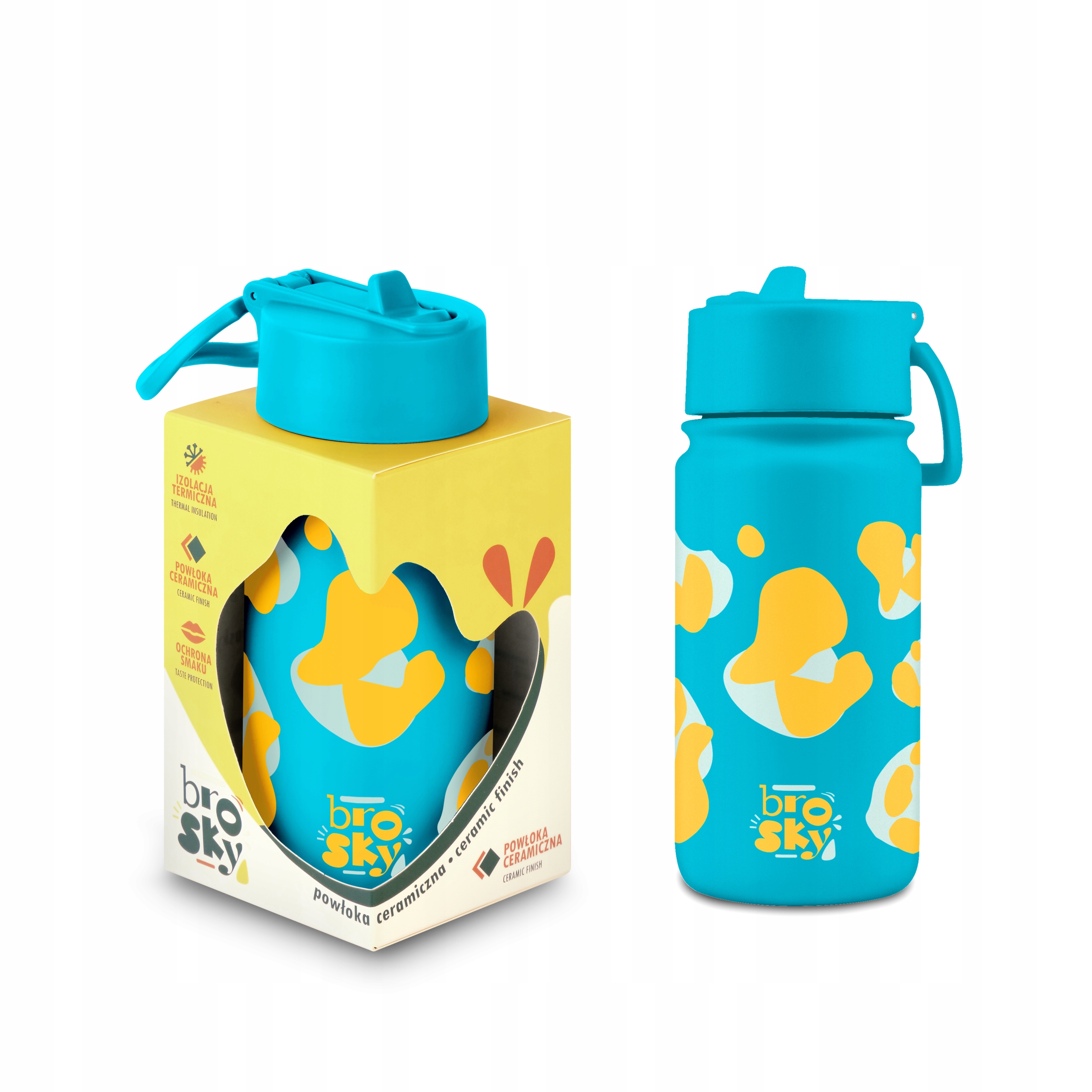 Stylowy i funkcjonalny design bidonu