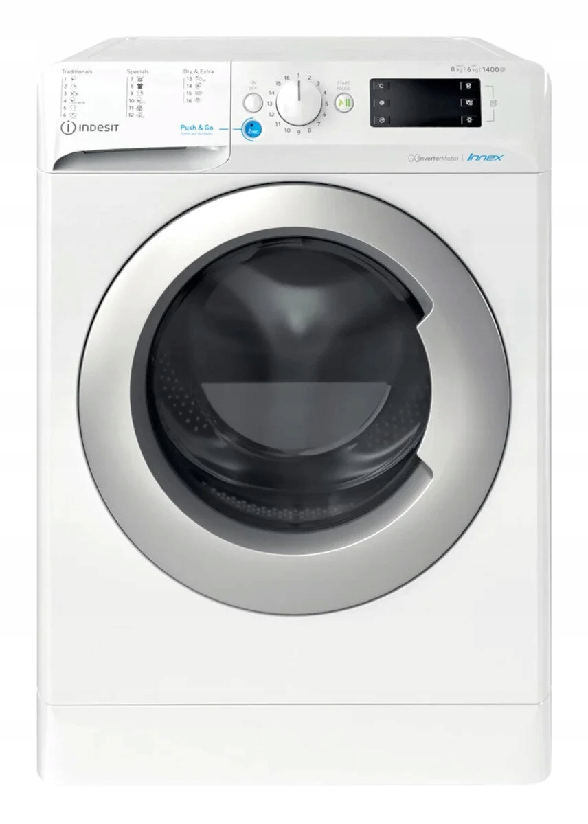 Suszarka do ubrań Indesit BDE 86435 9EWS EU – Wydajność i komfort w jednym