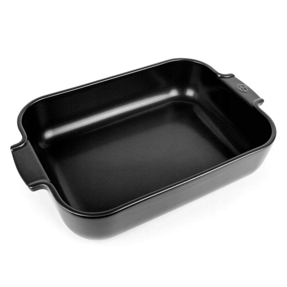 APPOLIA Naczynie prostokątne 36 cm Satin Black – Idealne do pieczenia i gotowania