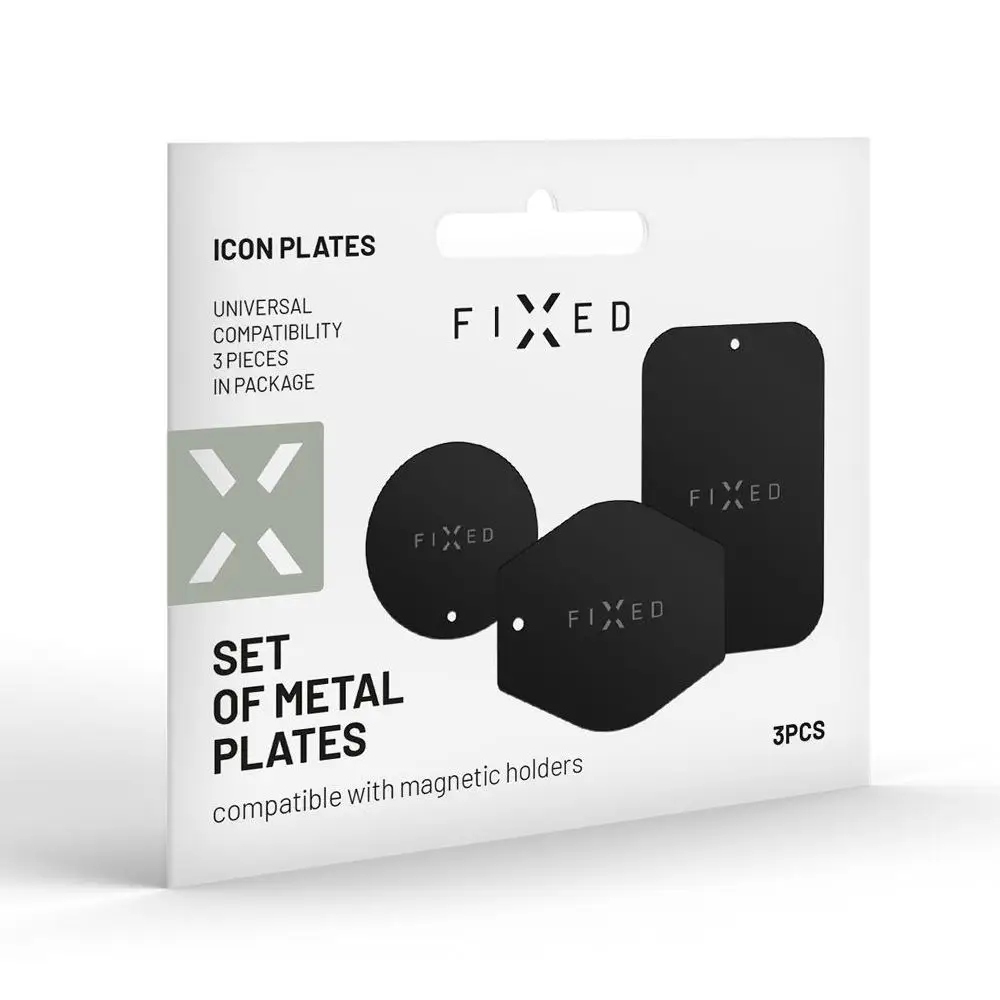 Zestaw płytek wymiennych do uchwytów magnetycznych FIXED Icon Plates – Idealne rozwiązanie dla Twojego smartfona