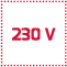Napięcie znamionowe 230 V