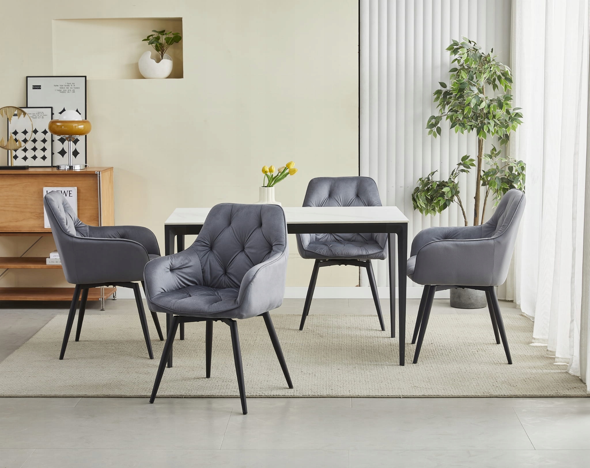 Uniwersalne zastosowanie – Idealne do salonu, kuchni i biura