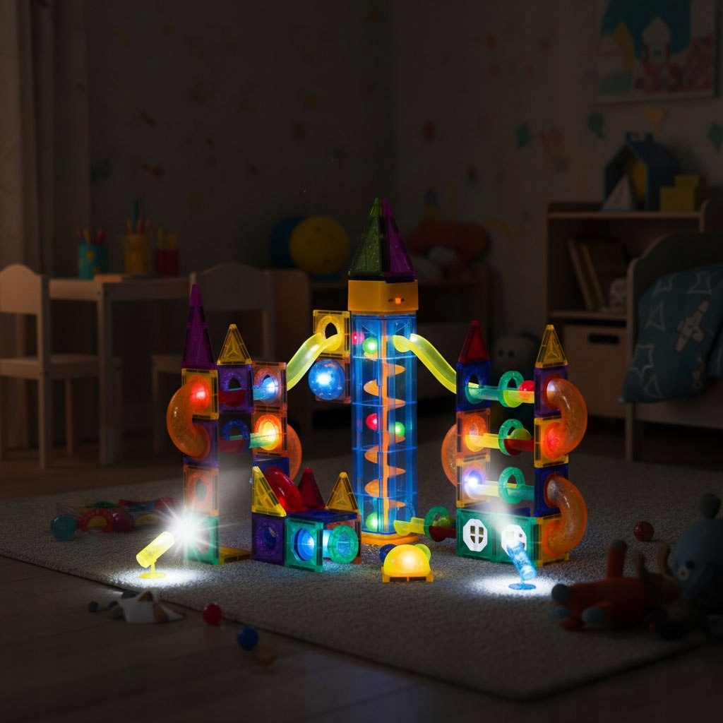 Świecące klocki LED – Magia światła w każdej budowli