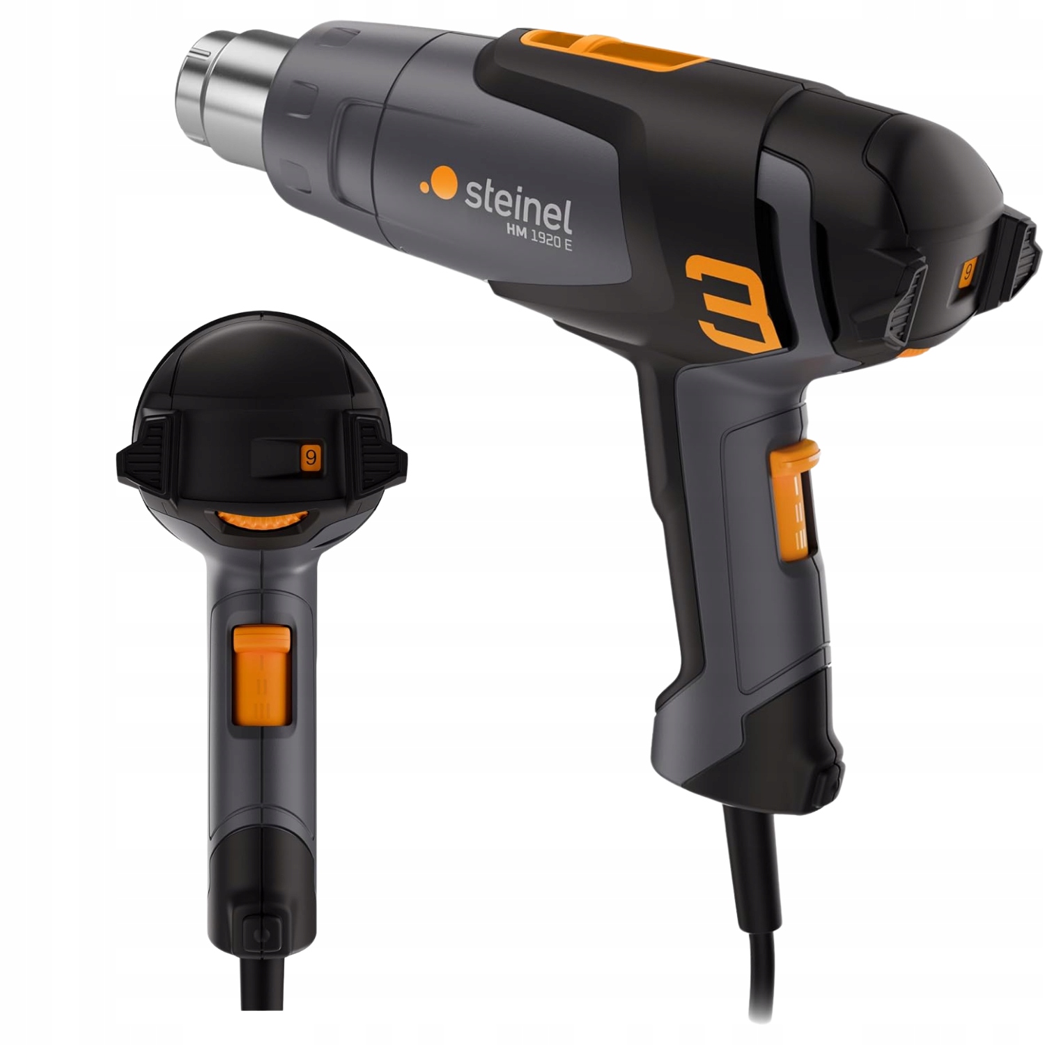 Bezstopniowa regulacja temperatury od 80 do 600 °C