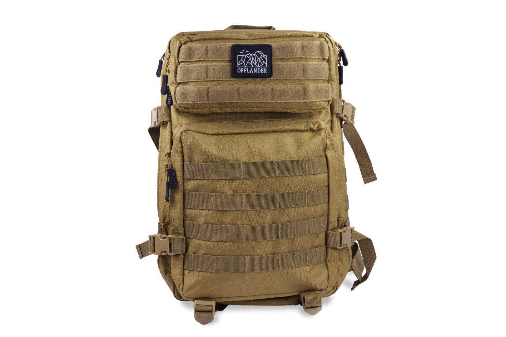 Plecak turystyczny Survival 43L Khaki – Twój niezawodny towarzysz w podróży
