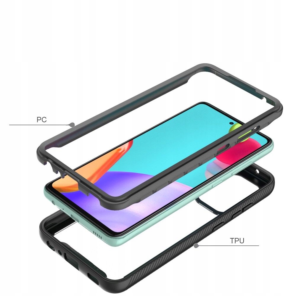 Etui Defense 360 do Samsung Galaxy A52 4G / 5G Kolor czarny
