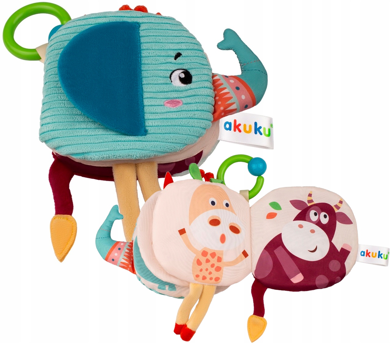 Kolorowe ilustracje i różnorodne tekstury