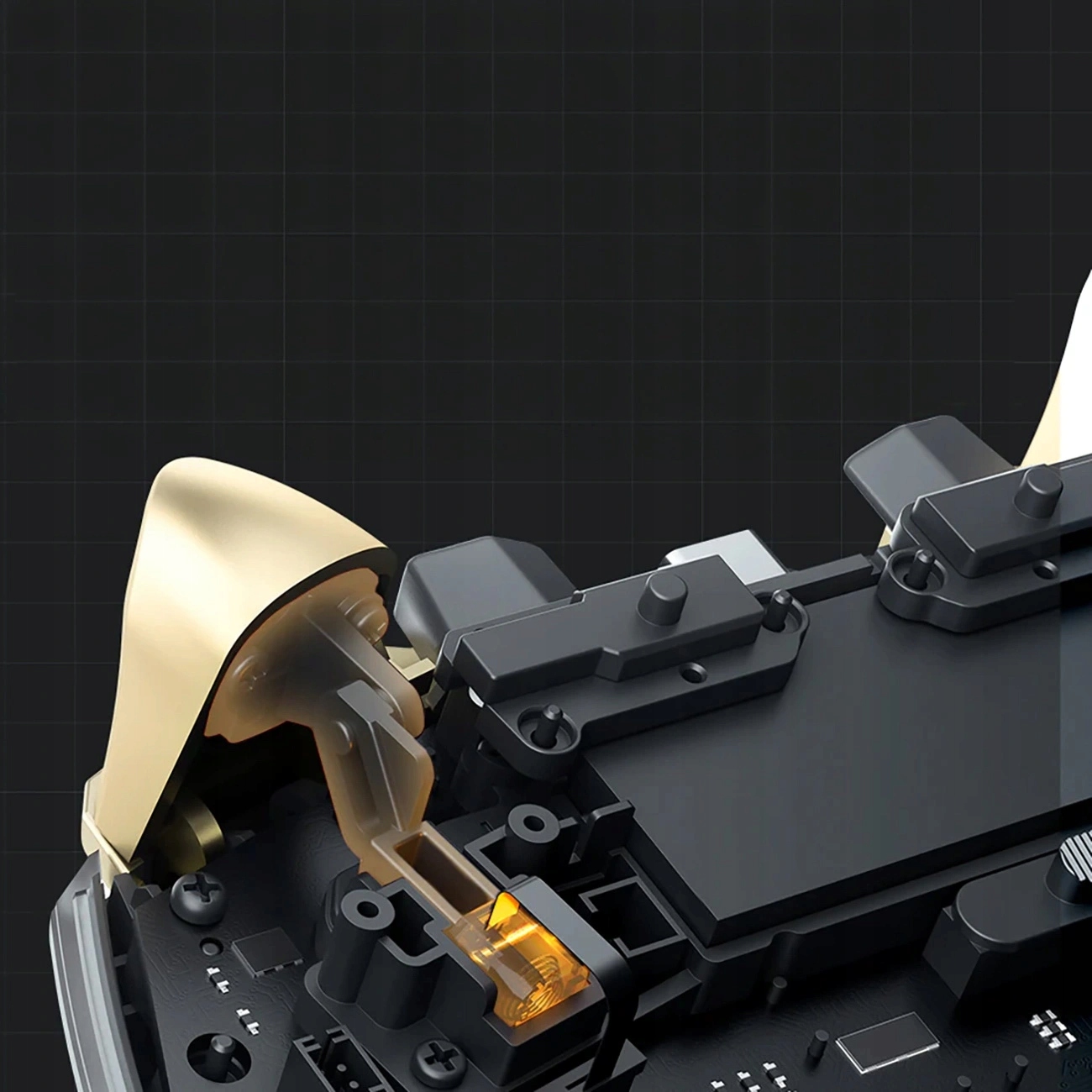 Precyzyjne sterowanie dzięki joystickom Hall JH20 4K