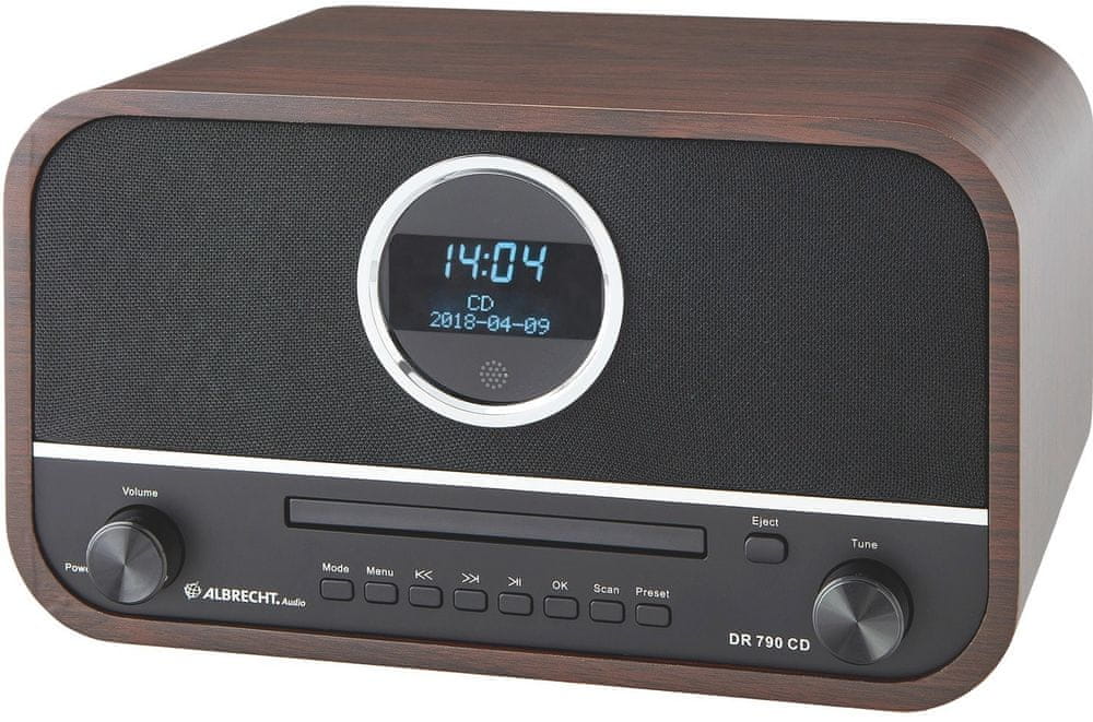 Radioodtwarzacz Albrecht DR 790 CD – Doskonałe połączenie radia i odtwarzacza CD