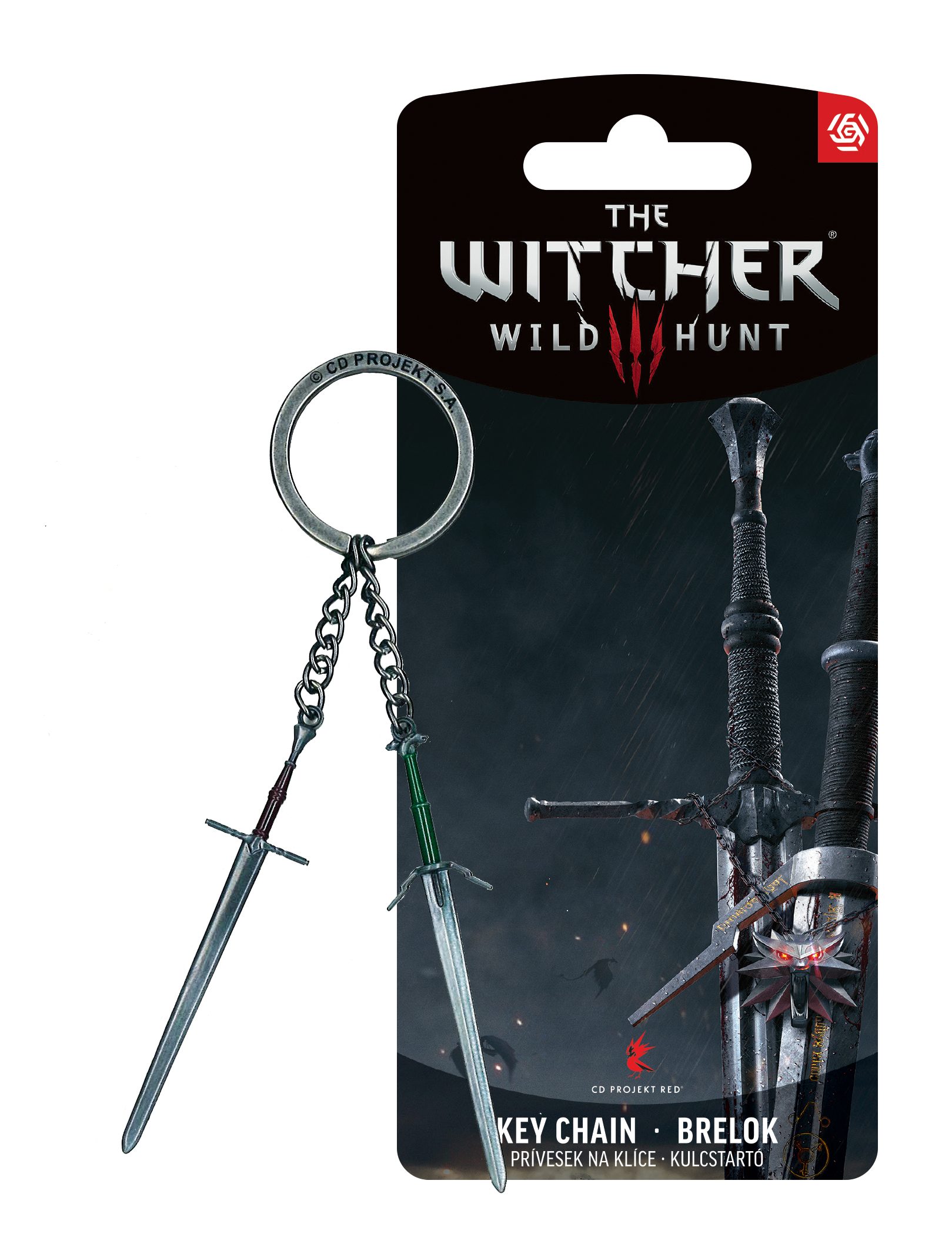 Breloczek Good Loot The Witcher 3 Geralt Dwoma Mieczami – Idealny dodatek dla fanów