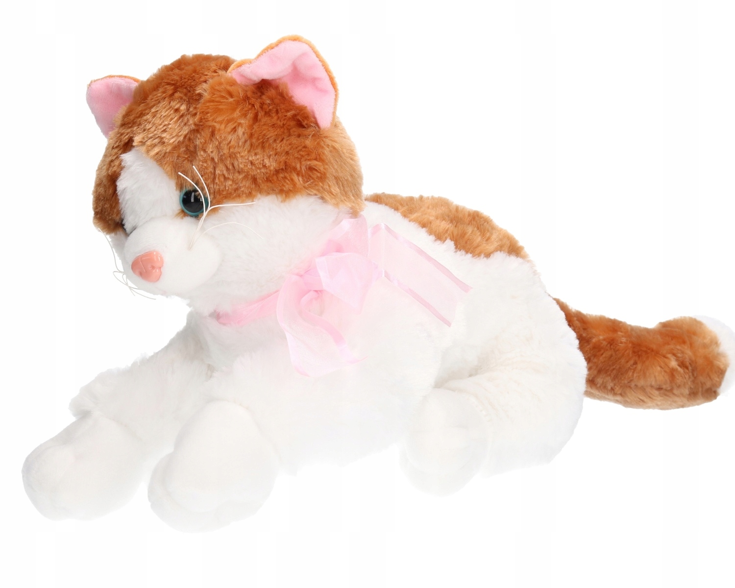 Kotek łaciaty leżący duży 42097 – Idealny przyjaciel dla Twojego dziecka