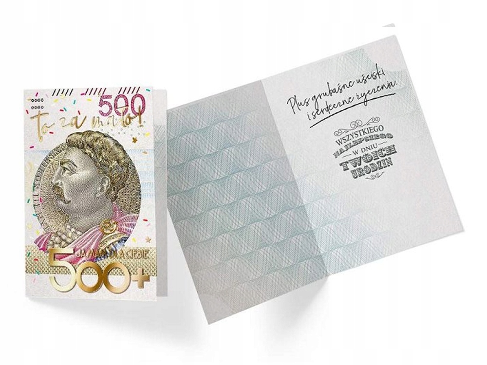Kolorowy design i metaliczna folia – Wyjątkowy wygląd kartki