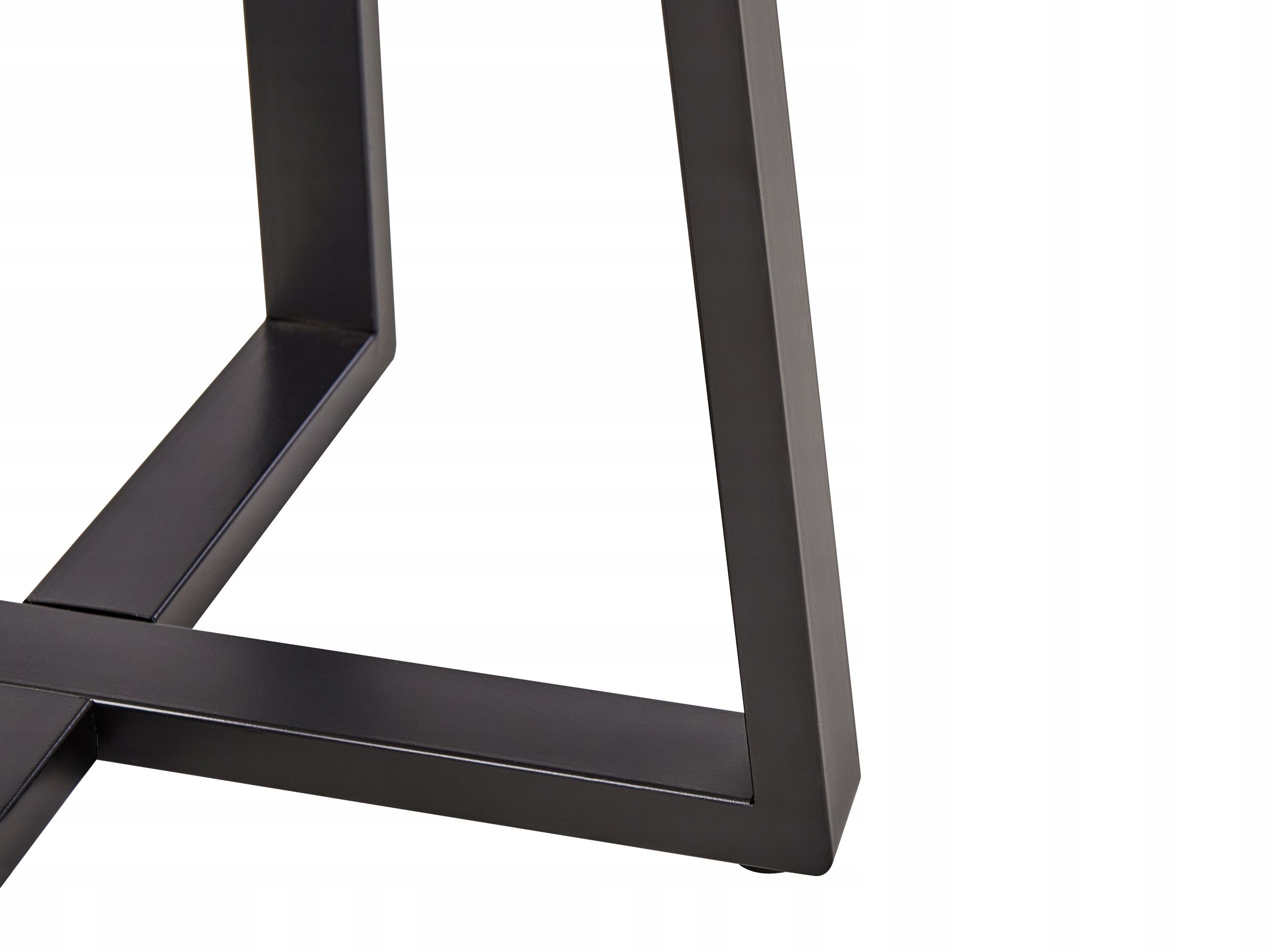Stabilna metalowa podstawa z otwartym designem