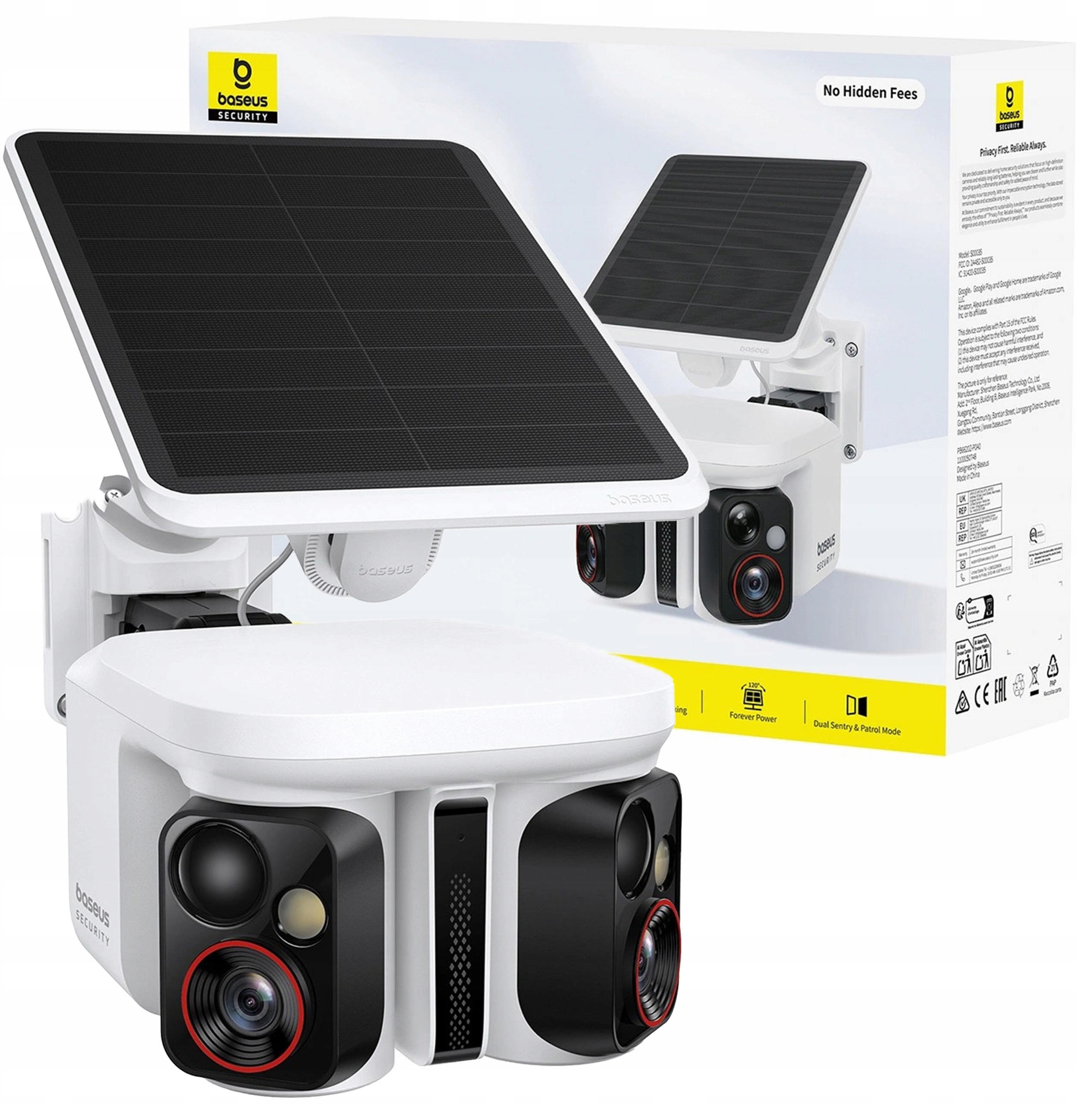Zewnętrzna Kamera Security X1 Pro Dual Camera 3K – Bezpieczeństwo na wyciągnięcie ręki