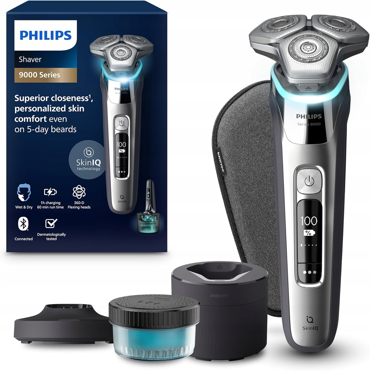 Golarka Philips S9974/55 Series 9000 – Innowacyjne golenie dla każdego mężczyzny