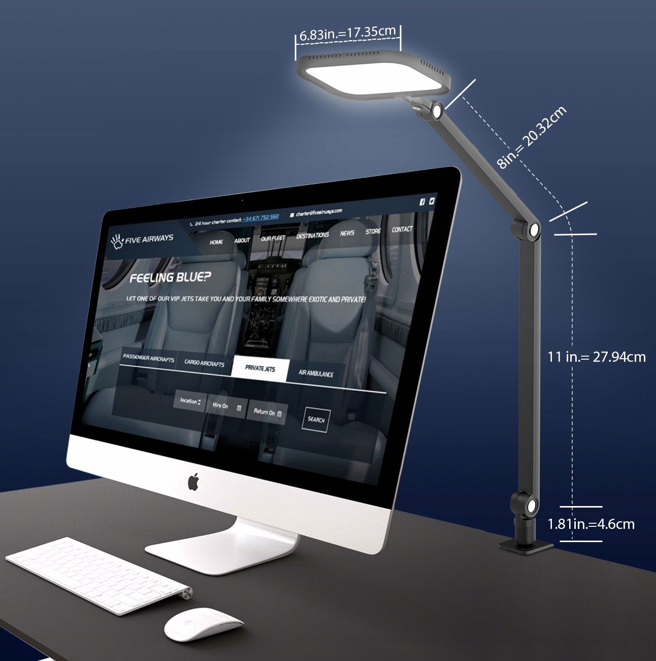 Zintegrowany pilot sterujący – łatwa obsługa lampy