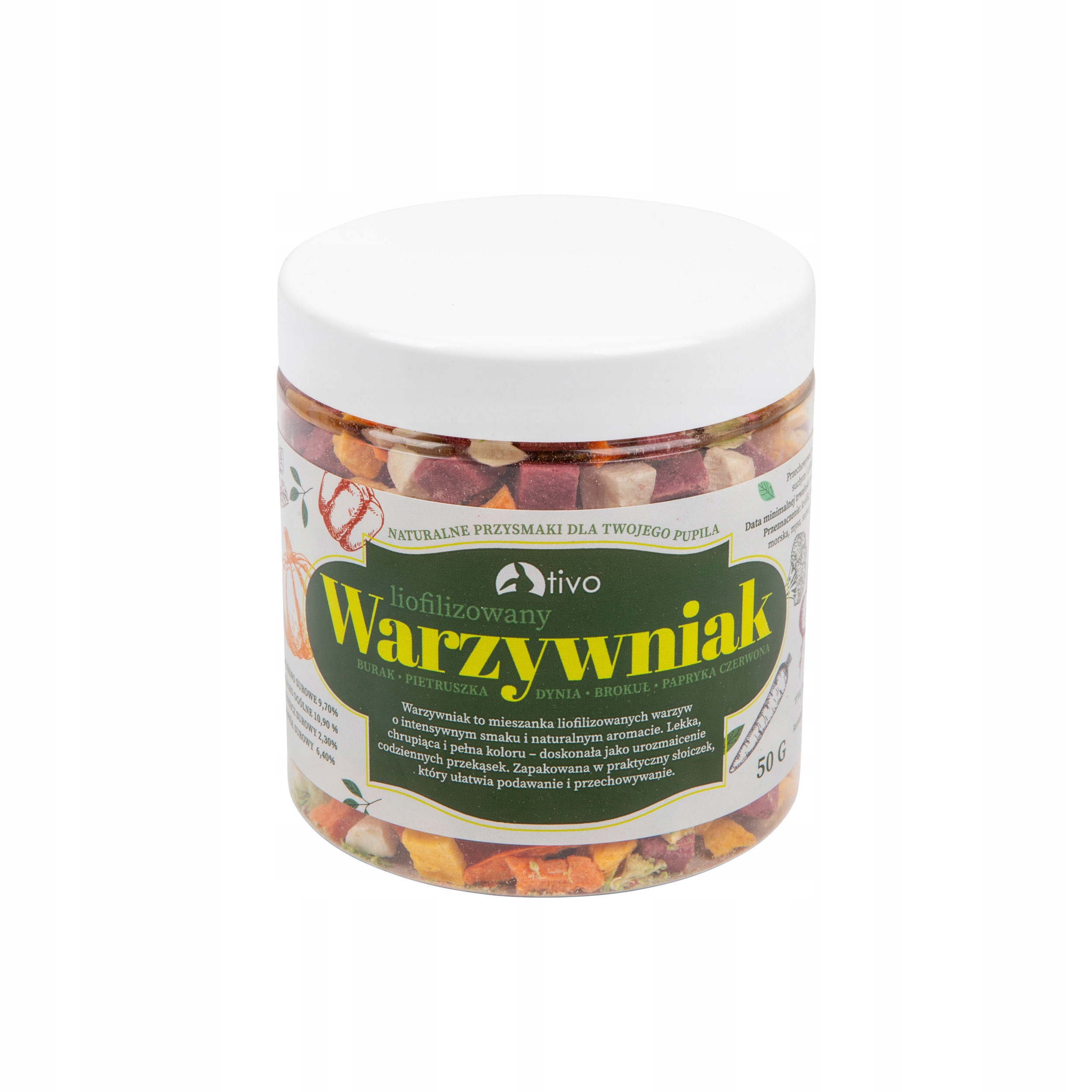 Intensywny smak i aromat liofilizowanych warzyw