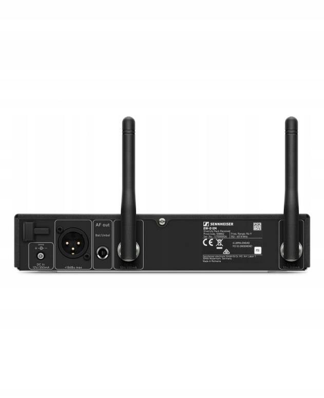 Wybór częstotliwości – Obsługa do 24 systemów bezprzewodowych