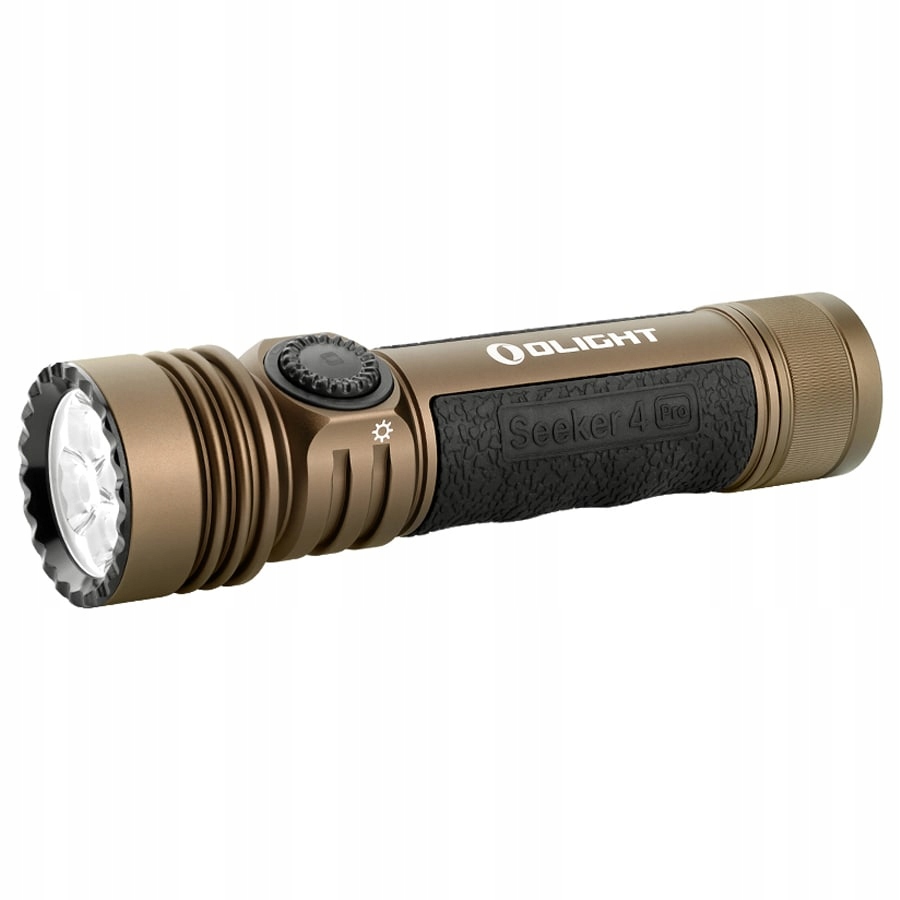 Latarka Olight Seeker 4 Pro piaskowa – Twoje niezawodne źródło światła