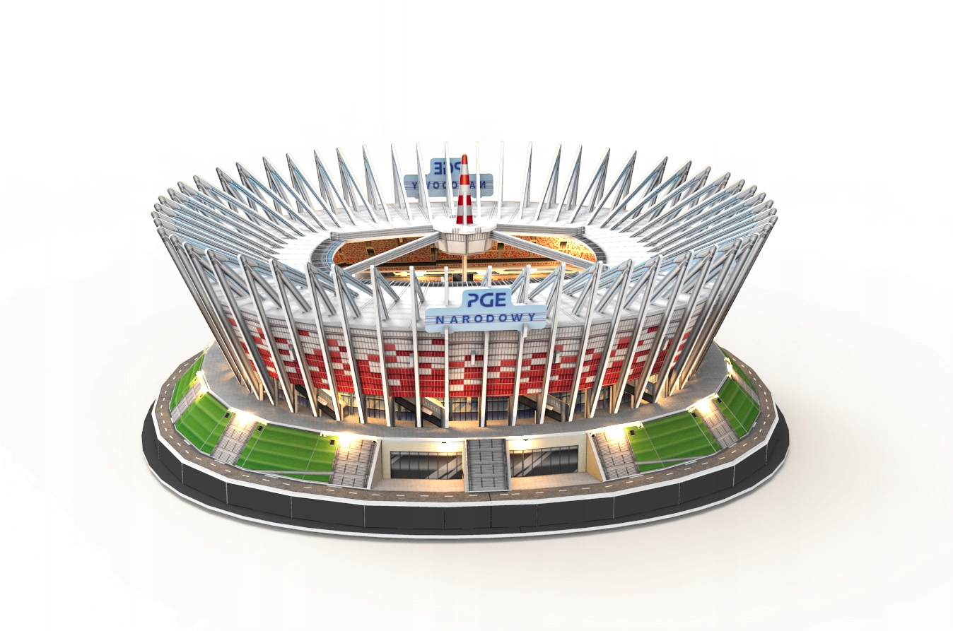 Puzzle 3D z diodami LED – Efektowne oświetlenie Twojej budowli