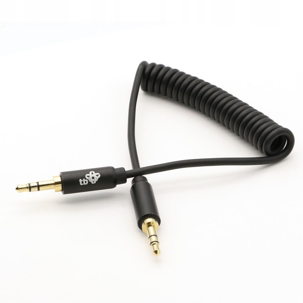 Jack 3.5mm - Kabel audio 1m czarny