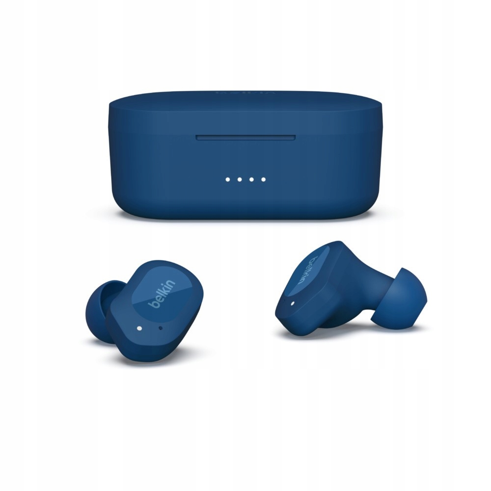 Słuchawki bezprzewodowe douszne Belkin Soundform Play TWS – Niebieskie