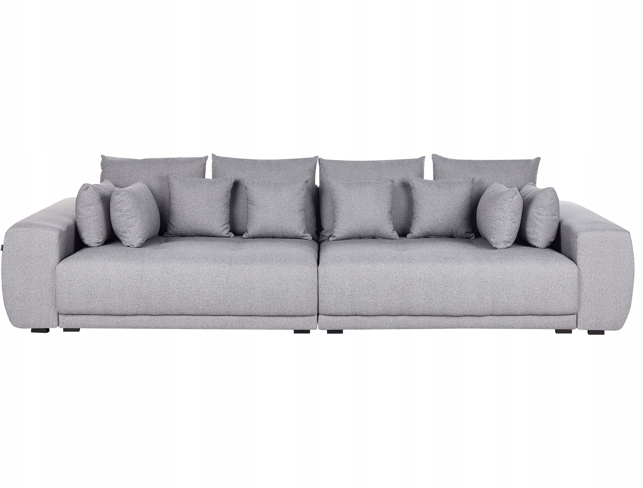 Sofa 4-osobowa szara TORPO – Idealne rozwiązanie dla Twojego wnętrza