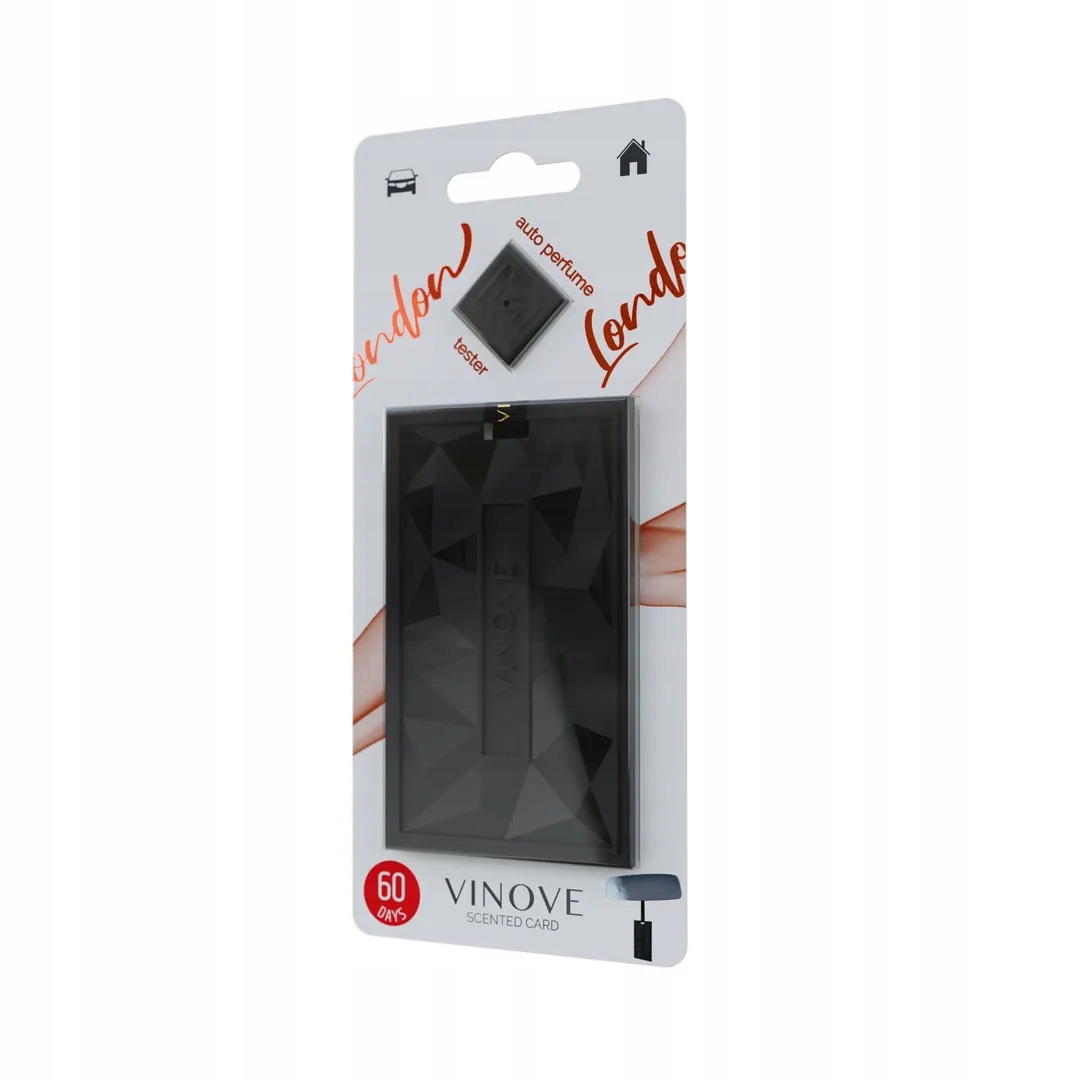Vinove Zawieszka zapachowa do samochodu London Riverwood Scented Card – Elegancja w Twoim aucie