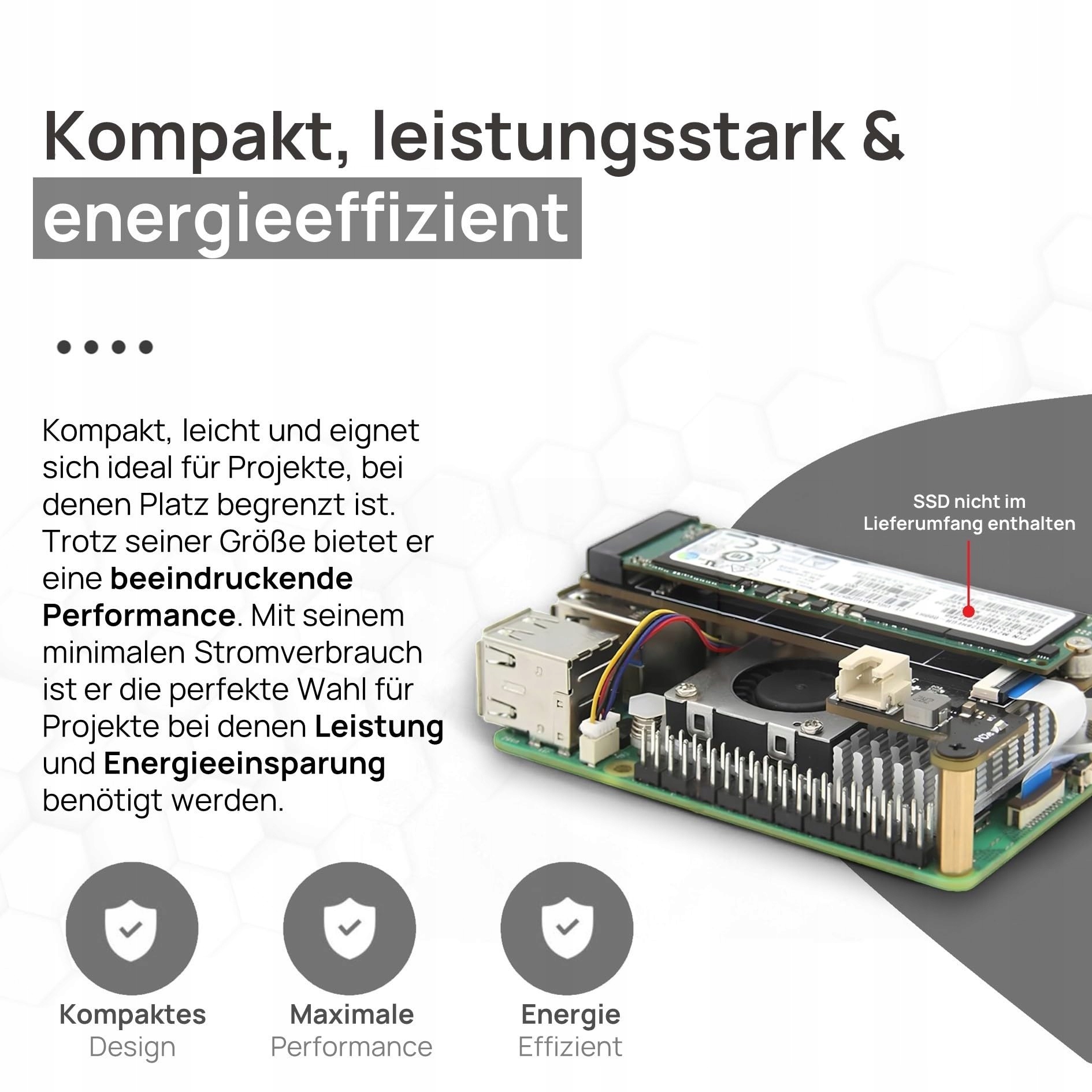 Wydajność energetyczna – 27W dla efektywnego działania