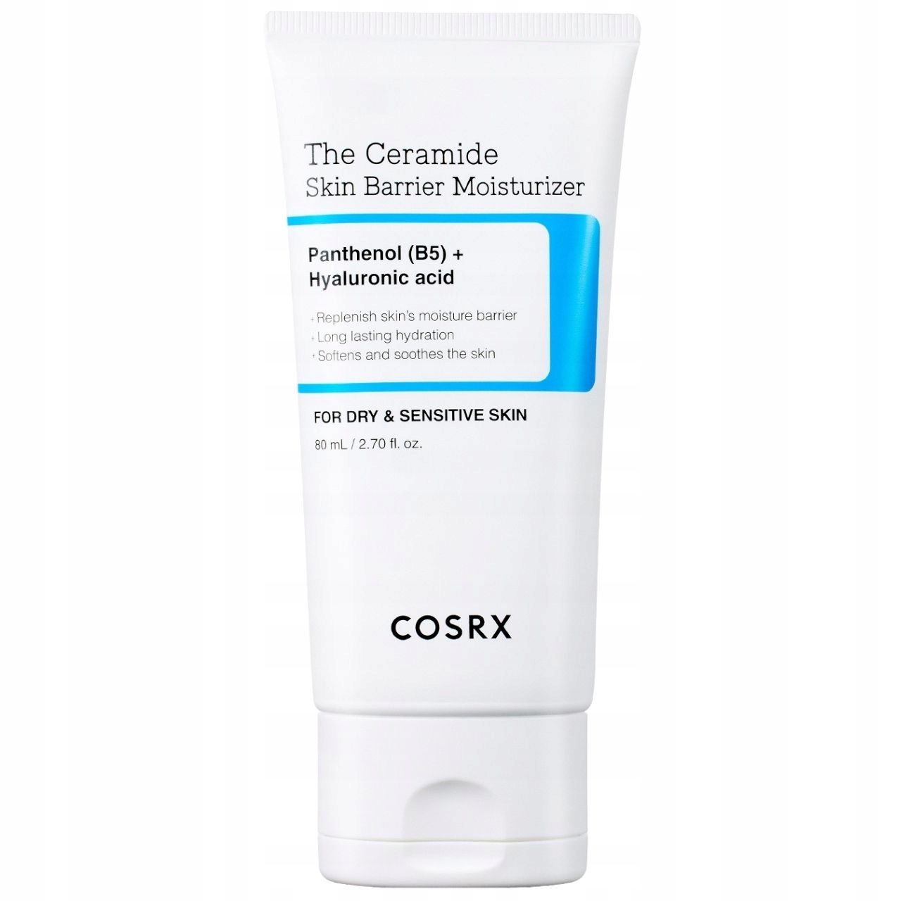 COSRX The Ceramide Skin Barrier – Nawilżający krem do twarzy 80ml