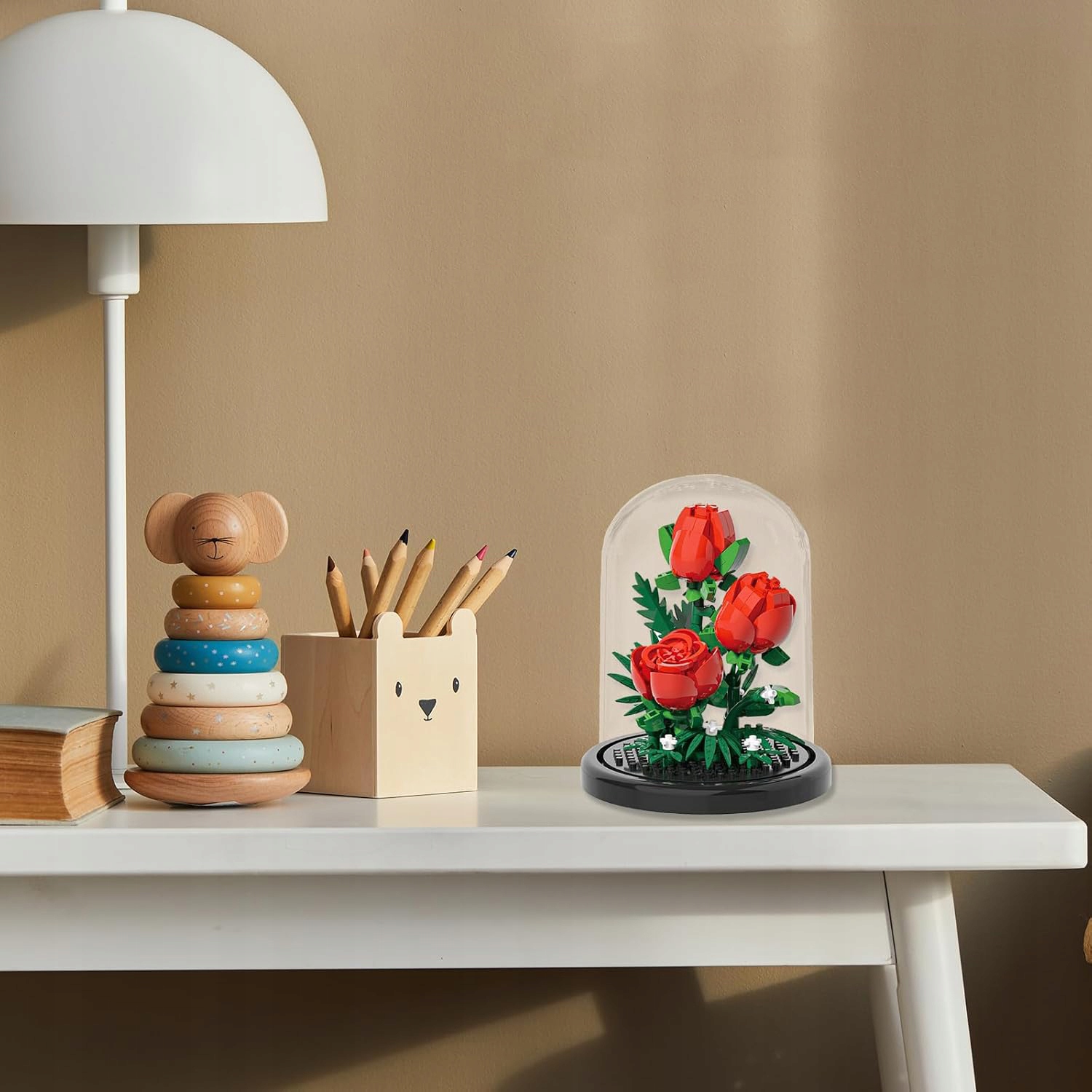 Piękna dekoracja do wnętrz po złożeniu