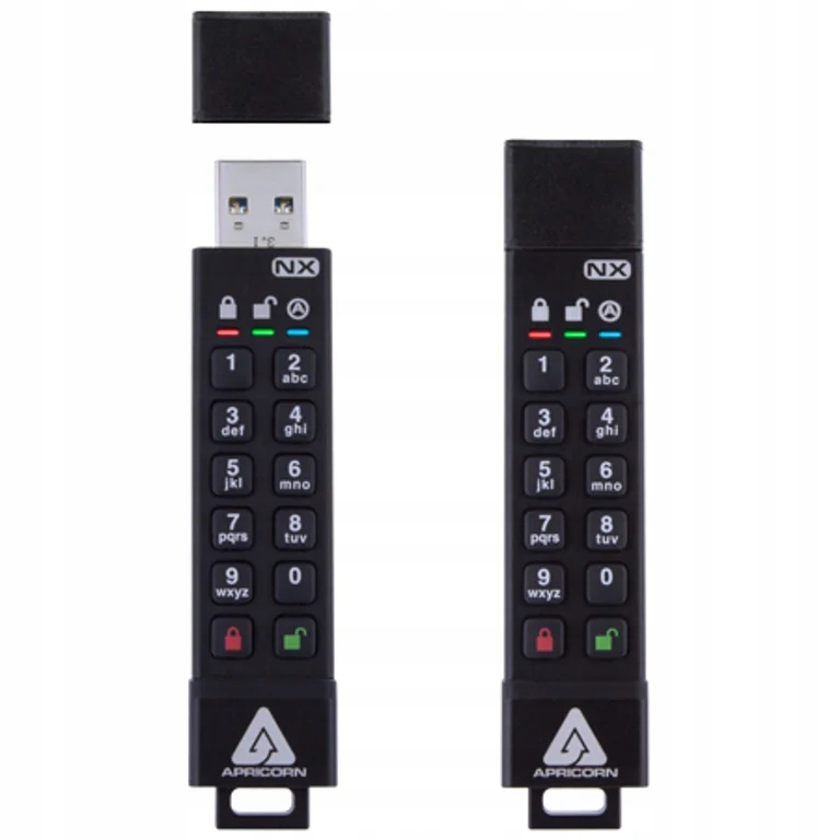Aegis Secure Key 3NX 128 GB – Bezpieczne przechowywanie danych w zasięgu ręki