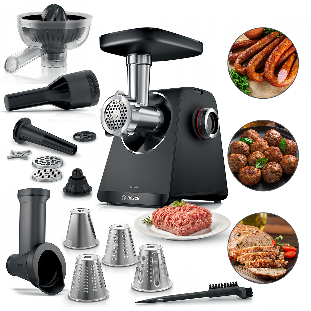 Szybkie mielenie mięs – 2,5 kg na minutę