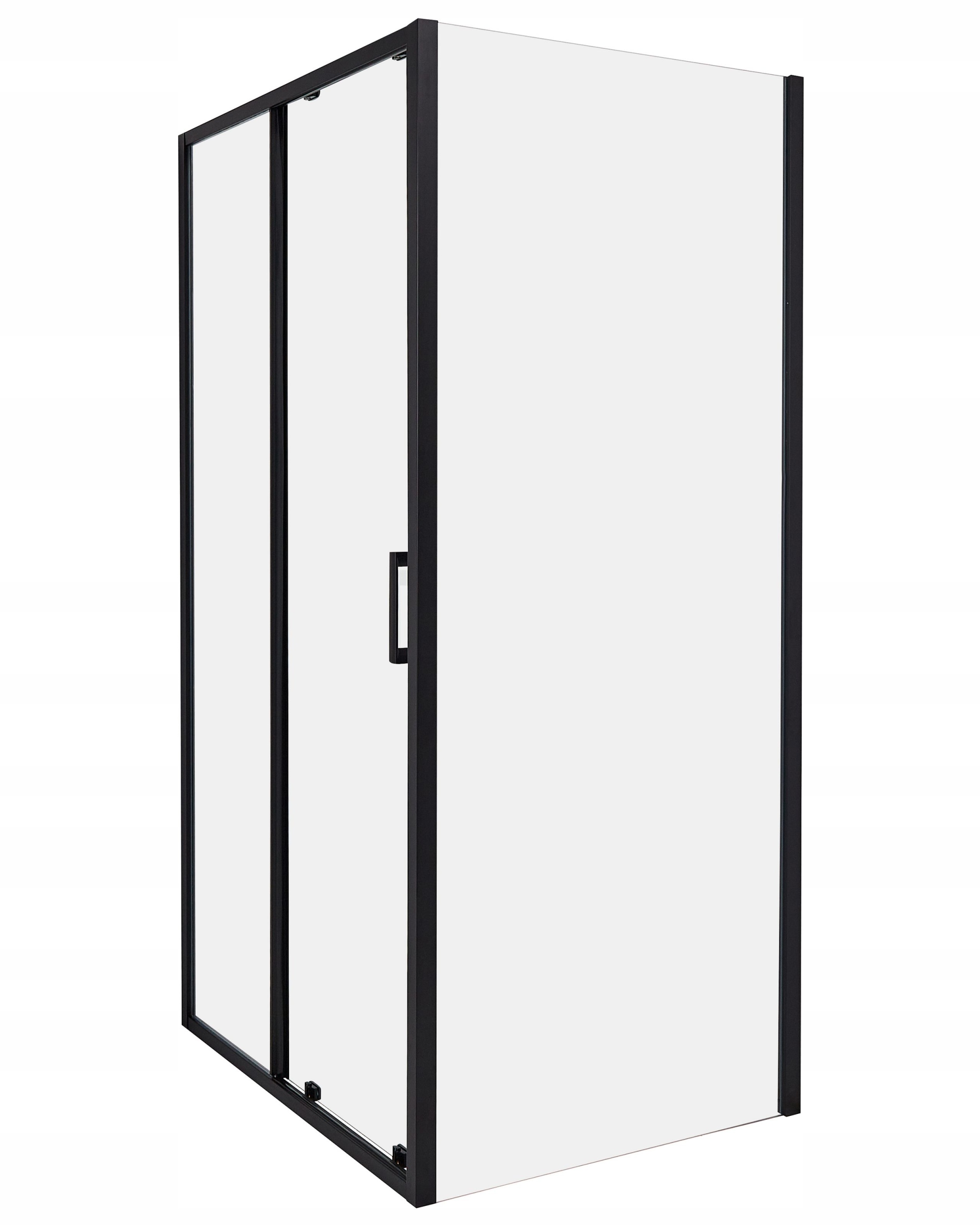 Kabina prysznicowa YORO 80 x 100 x 185 cm Czarny – Elegancja i funkcjonalność w Twojej łazience