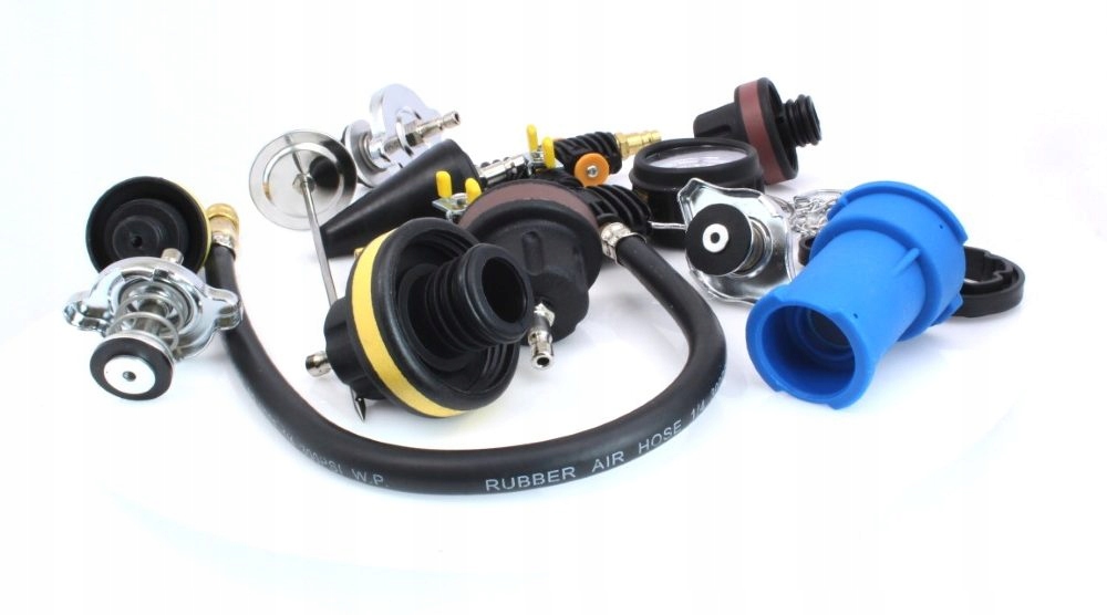 Zestaw do badania ciśnienia płynu chłodzącego