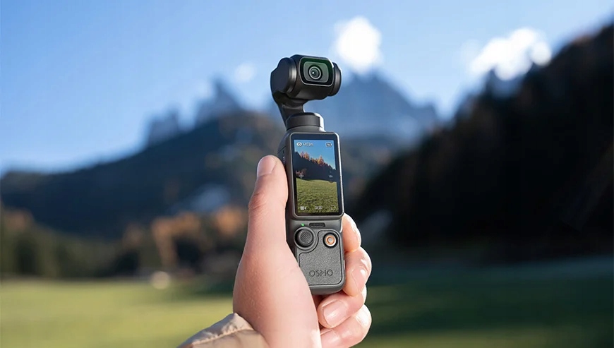 DJI Osmo Pocket 4 – Kompaktowy aparat ze stabilizatorem 4K Ultra HD