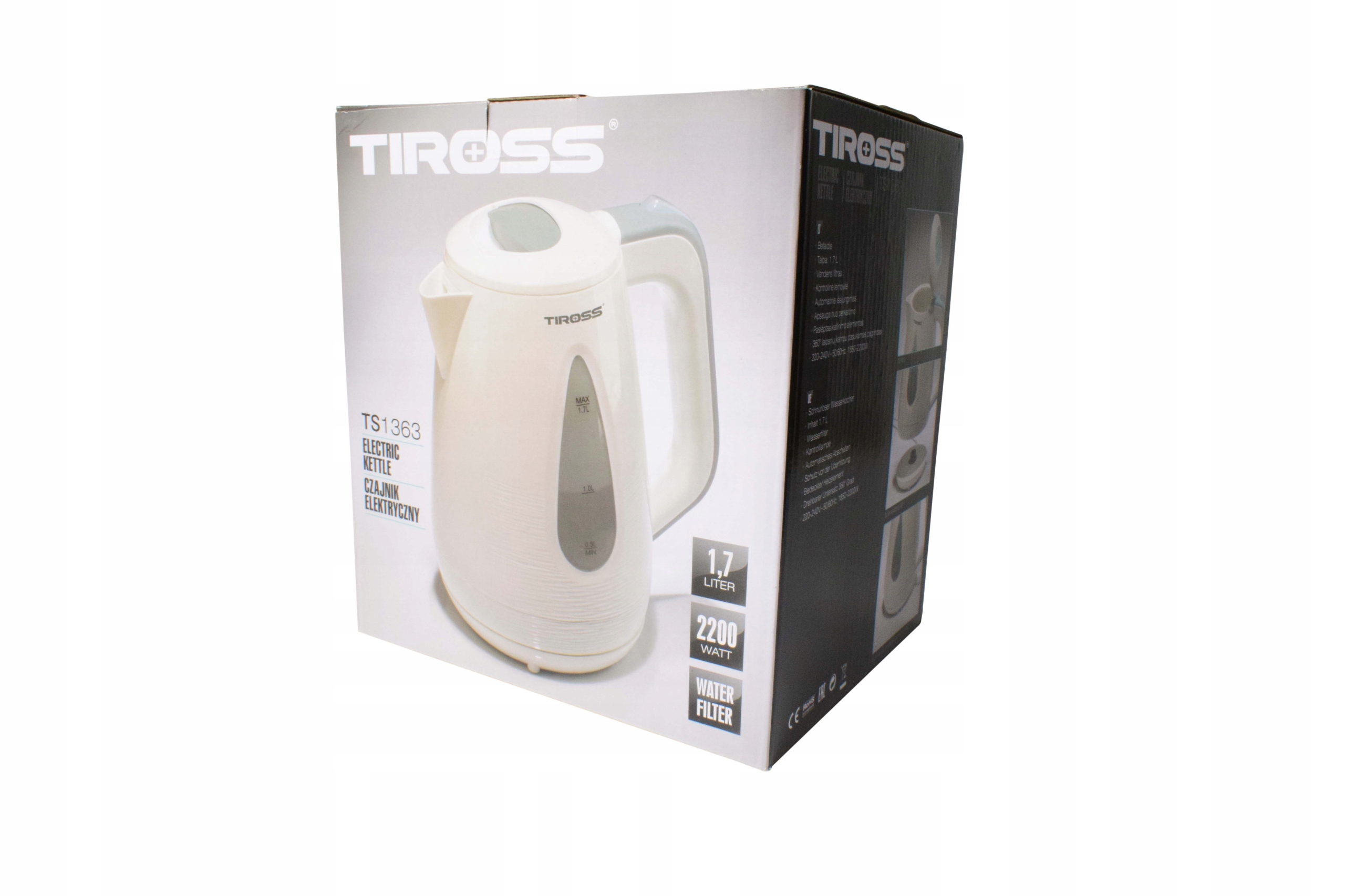 Pojemność 1,7 litra – Idealny do codziennego użytku