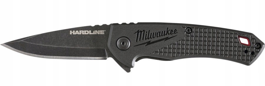 Nóż składany gładki Hardline 64mm Milwaukee – Niezawodne narzędzie w Twojej kieszeni