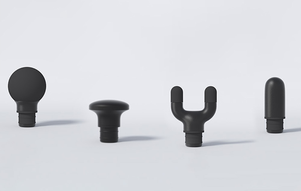 4 głowice do masażu – wszechstronność w działaniu