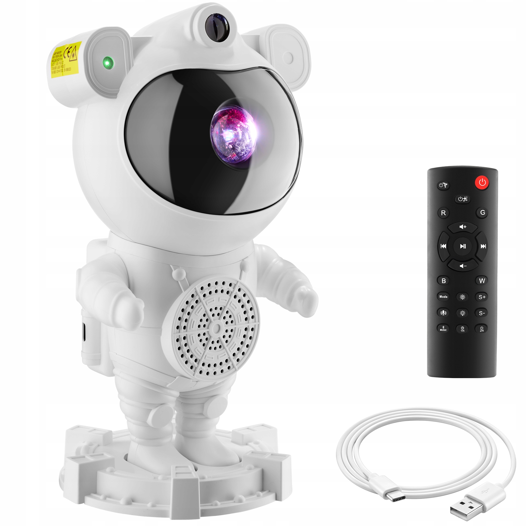 Projektor LED gwiaździstego nieba Astronauta – Stwórz magiczną atmosferę w swoim domu