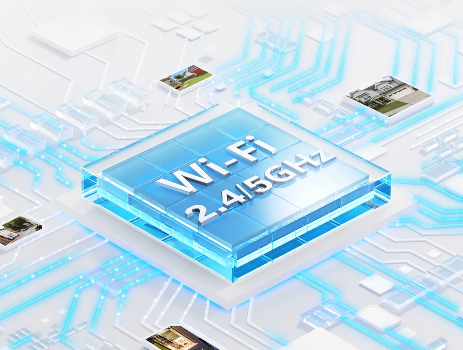 Stabilne połączenie Wi-Fi 2,4/5 GHz – Niezawodny nadzór w każdym miejscu