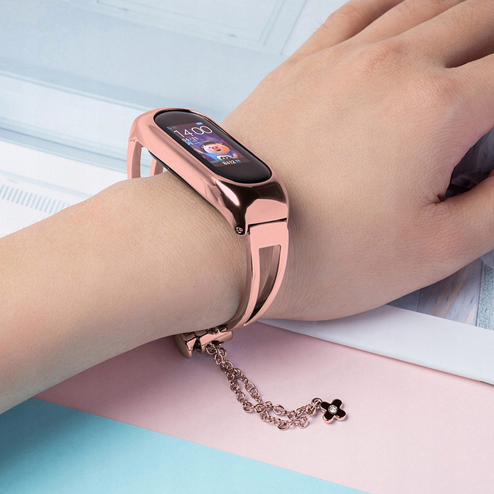 Metalowa bransoleta do Xiaomi Mi Band 3 / 4 / 5 / 6 – Elegancja i styl w jednym