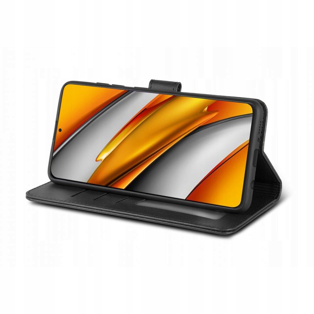 Etui Wallet 2 + Szkło Full Glue do Xiaomi Poco F3 Dedykowany model Xiaomi Poco F3